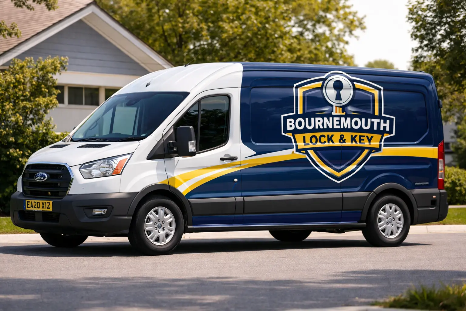 Lock & Key Locksmiths van providing mobile locksmith services in Dorset